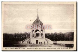 Sainte Anne d Auray - The Monument - Old Postcard