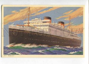 400626 White Star line ship Britannic Old Hong Kong postcard