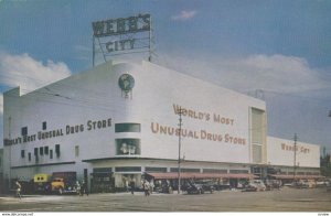 ST PETERSBURG, Florida, 50-60s; Webb's City, World's Most Unusual Drug Store