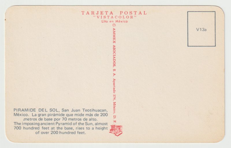 Ancient Pyramid of the Sun, Mexico