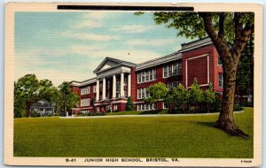 M-41730 Junior High School Bristol Virginia USA