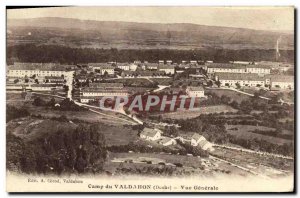 Old Postcard Camp Valdahon Vue Generale Army