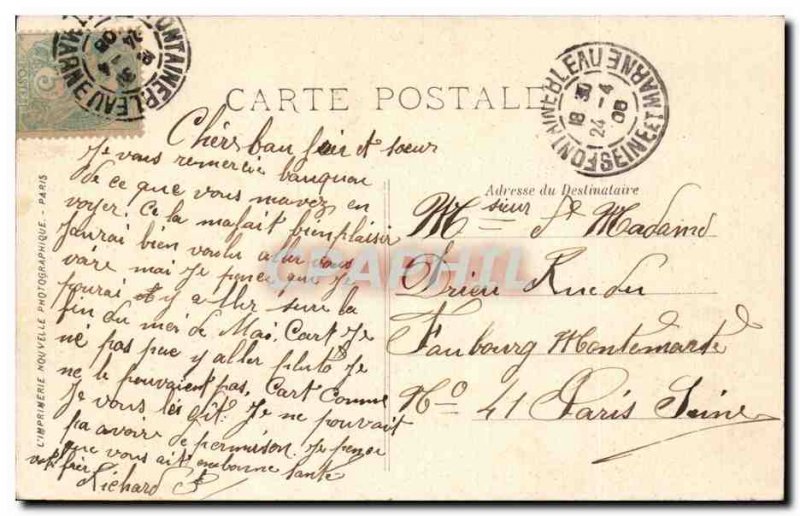 Barbizon - Les Charmettes - Old Postcard