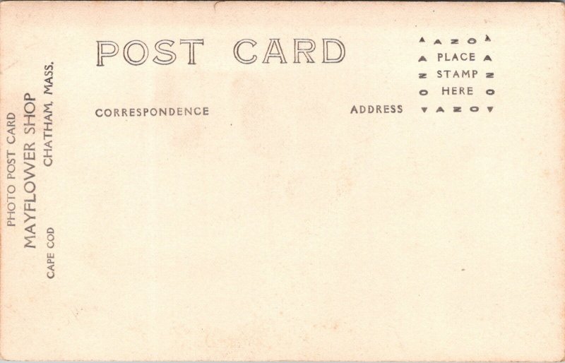 RPPC Postcard Joseph Lincoln House CHATHAM Massachusetts Cape Cod Smallhoff JB26