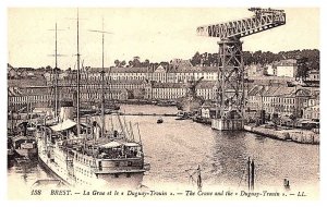 France Brest The Crane and Duguay -Trouin