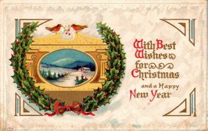 Christmas Wishes and Happy New Year 1911