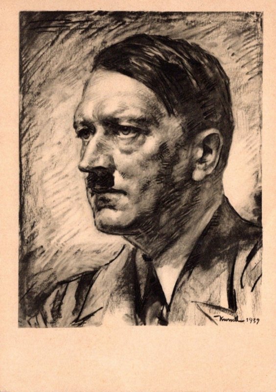 Adolf Hitler Unserer Fuehrer By Professor von Kursell 1945