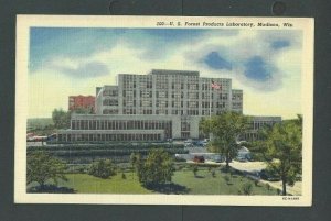 Ca 1927 Post Card Madison WI U S Forest Products Laboratory