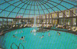 Massachusetts Wakefield Colonial Hilton Inn Glass Enclosed Pool