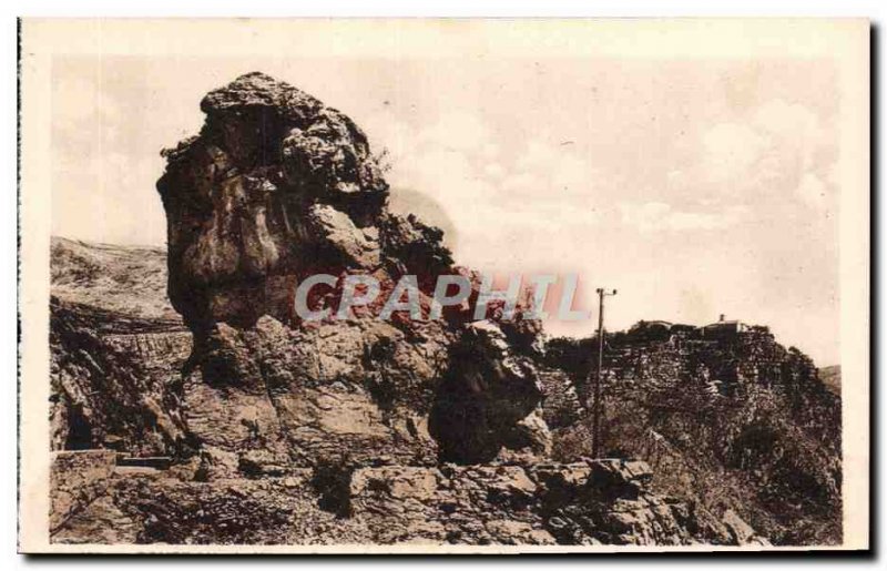 Old Postcard Gourdon Le Sentier du Paradis