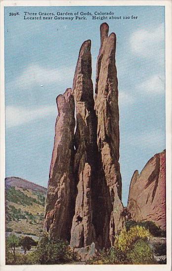 Colorado Colorado Springs Three Graces Garden Of The Gods Locatesd Near Gatew...