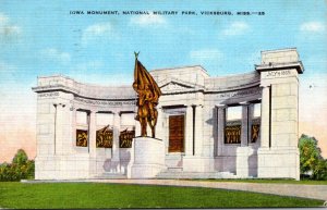Monuments Iowa Monument National Military Park Vicksburg Mississippi 1940