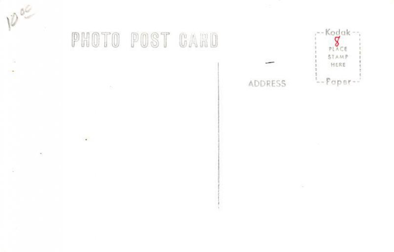 Dwight Eisenhower View Postcard Backing 