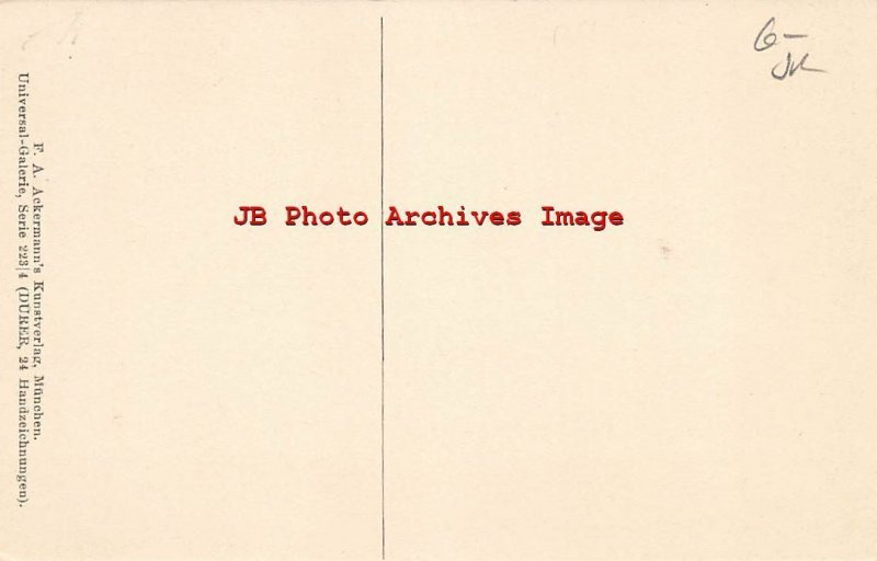 A Durer, F.A. Ackermann No 2297, Rabbit Sitting