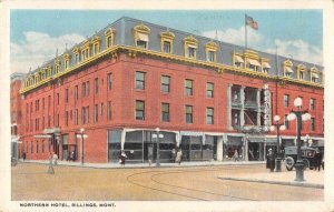 Billings Montana Nothern Motel Vintage Postcard AA33210