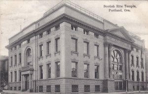 PORTLAND, Oregon, 1900-10s ; Scottish Rite Temple