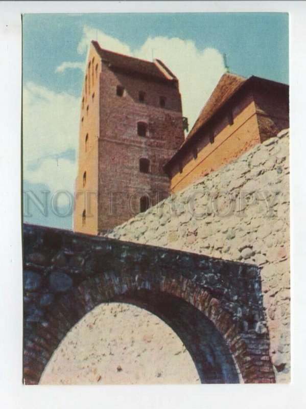 463610 USSR 1966 year Lithuania TRAKAI postcard