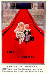 Oh! I Say! 1913 Advertisement. Criterion Theatre, London