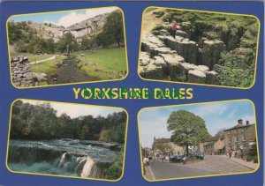 Yorkshire Postcard - Yorkshire Dales,Malham Cove,Buttertubs,Grassington RR19246