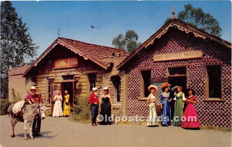 Bottle House and Music Hall Knott's Berry Farm, Ghost Town, California, CA, U...