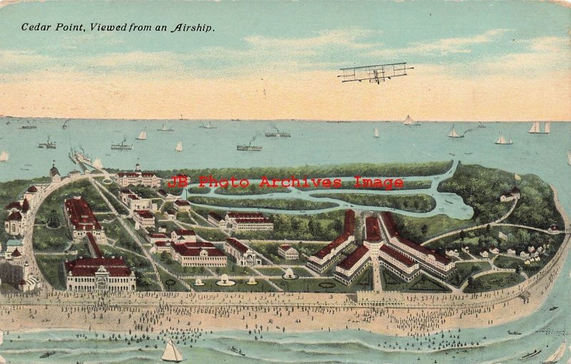 OH, Cedar Point, Ohio, Amusement Park, 1911 PM, Alexander Mfg Pub
