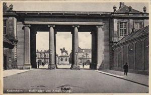 Denmark Copenhagen Kolonaden ved Amalienborg 1945