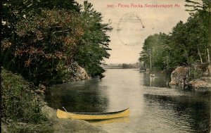 ME - Kennebunkport. Picnic Rocks