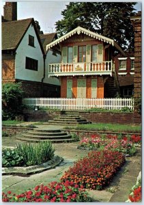 Postcard - The Dickens Chalet, Gardens of Charles Dickens Centre - England