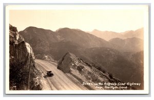 RPPC Scene Los Angeles Crest Highway Near Switzerland CA UNP  Postcard Z9