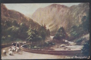 Wales Postcard - Pass of Aberglaslyn     RS6593