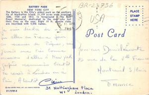 BR23736 Battery park New york city    usa