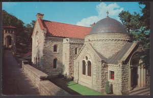 Arkansas Eureka Springs - Kerens Memorial St. Elizabeth Church - Chrome