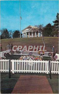 Modern Postcard Arlington National Cemetery Grave of John F Kennedy the 35th ...