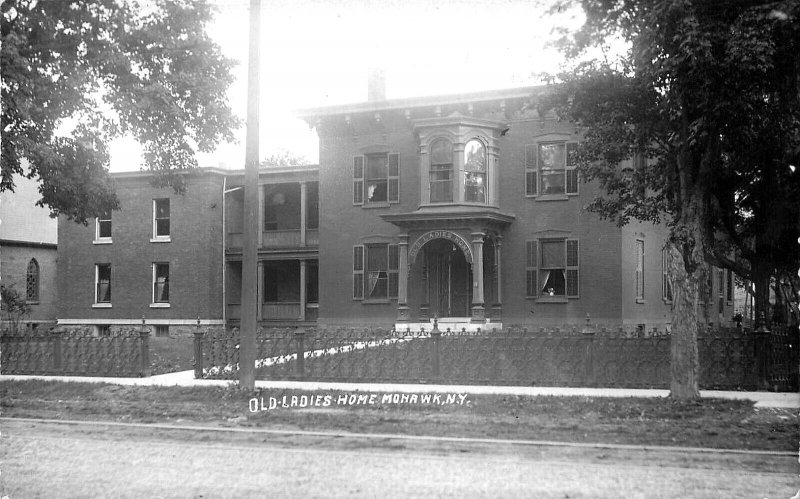 Mohawk NY Street View Old Ladies Home Sorry Not My Title Choice!!, RPPC