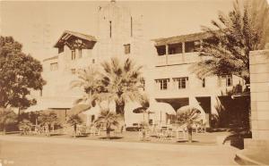 D95/ Phoenix Arizona Az Real Photo RPPC Postcard 1947 Hotel Building