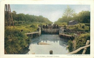 1907 Dismal Swamp Canal Jamestown Exposition Virginia Postcard 20-8054