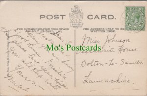 Genealogy Postcard -Johnson, Seathwaite House, Bolton Le Sands, Lancashire GL382