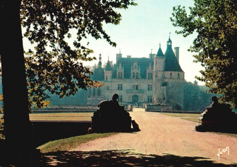 Postcard Couleurs Et Lumiere De France Le Val De Loire Chateau De Chenonceau