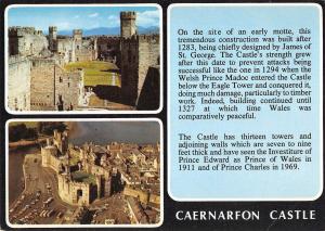 B100795 caernarfon castle wales