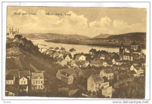 Gruss Vom Rhein, Total, Remagen (Rhineland-Palatinate), Germany, 1900-1910s