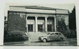 Maquoketa Iowa Christian Science Church RPPC Postcard J3