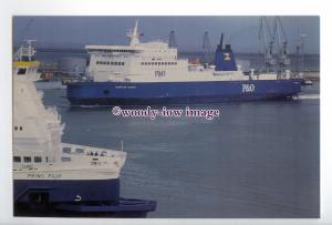 SIM0064 - P&O Ferry - European Seaway , built 1991 - postcard