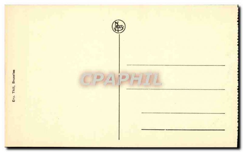 Postcard Old Bruges Pont Du Beguinage