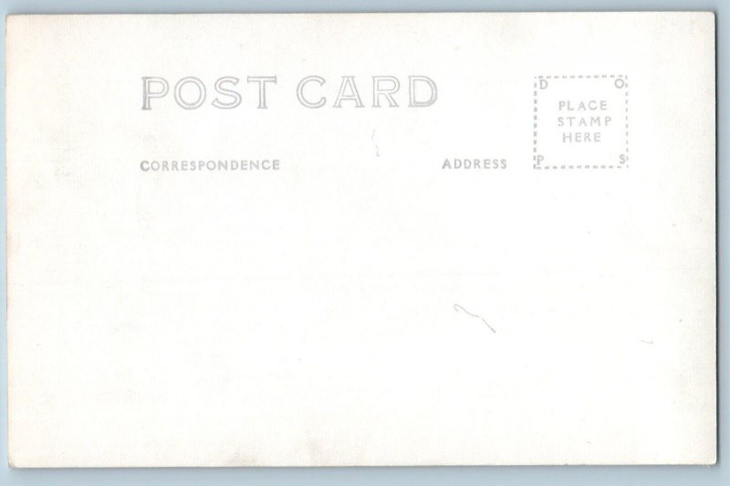 Upper End Of Rocky Hollow Turkey Run State Park Indiana RPPC Photo Postcard