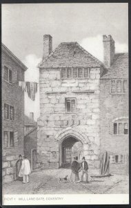 Warwickshire Postcard - Mill Lane Gate, Coventry   DP697