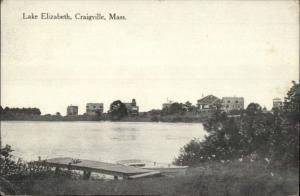 Craigville Cape Cod MA Lake Elizabeth c1910 Postcard