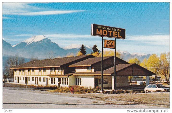 [BC] : Swiss Village Motel & RV Park , GOLDEN , B.C. , Canada,  50-60s