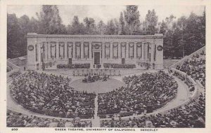 Califorinia Berkeley Greek Theatre University Of Califorinia Albertype