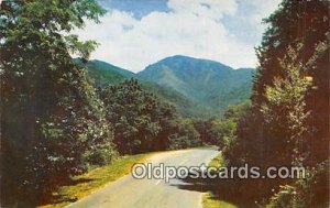 US Highway NO 441, Newfound Gap Great Smoky Mountains National Park 1960 