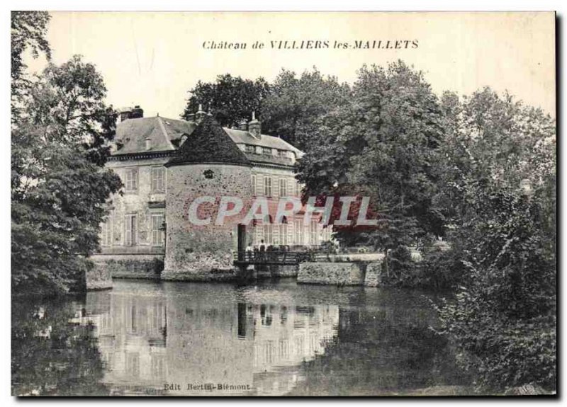 Old Postcard Chateau de Villiers les Mallets